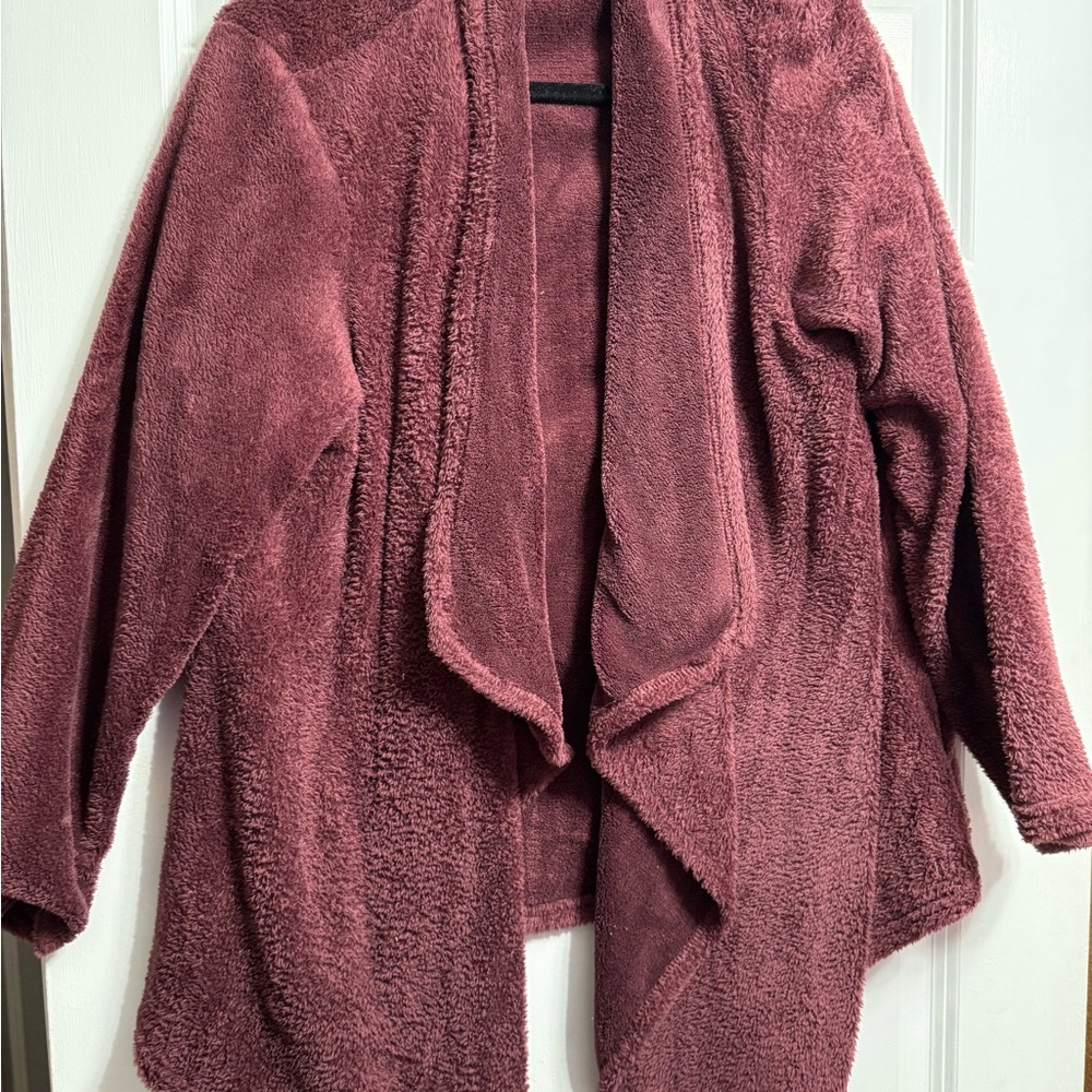 Apt. 9 Plush Maroon Cardigan